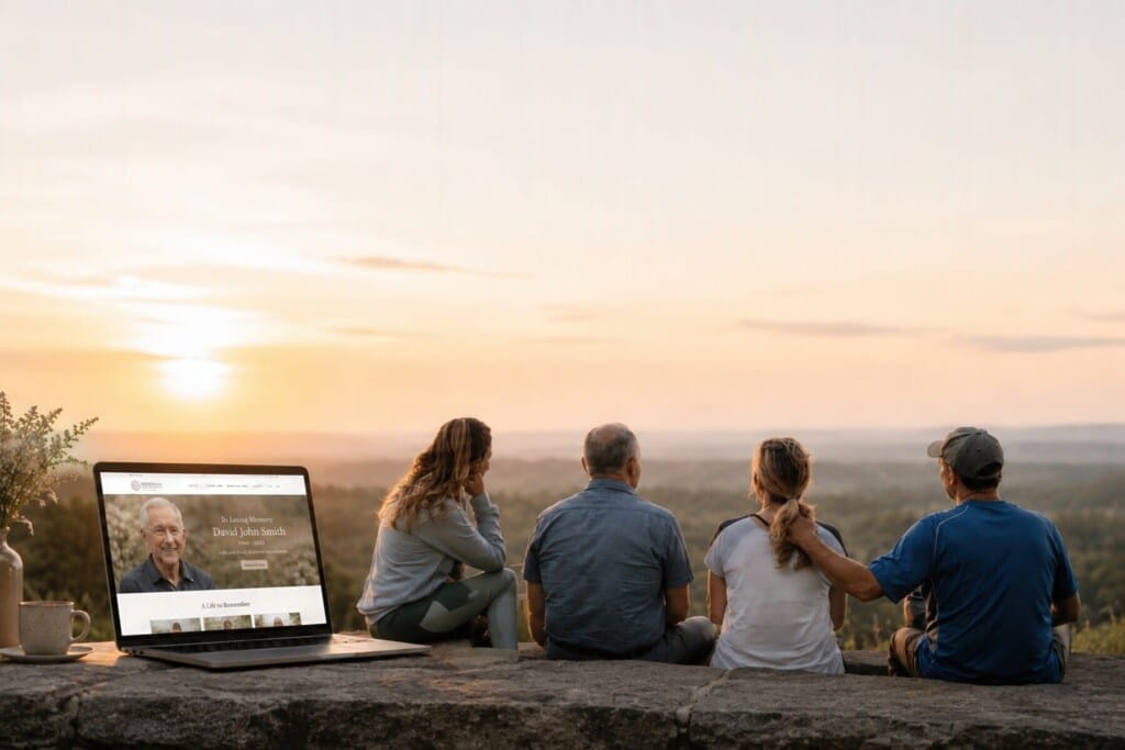 autopost memorial website design 4